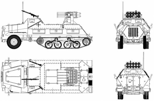 Sd.Kfz. 4-11 Panzerwerfer 42