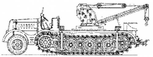 Sd.Kfz. 9 FAMO 18ton & Bilstein 6 ton