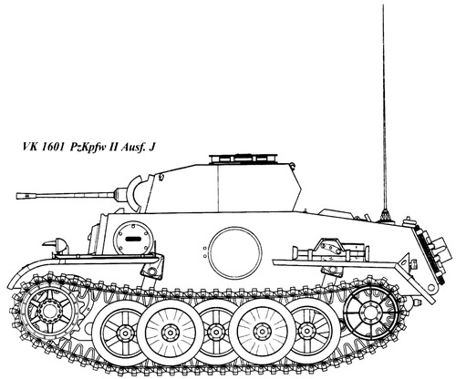 VK 16.01 Pz.Kpfw.II Ausf.J