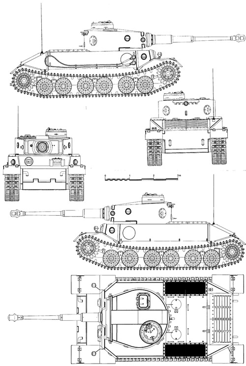 VK.45.01(P) Panzerbefehlswagen VI (P) Tiger (1942)