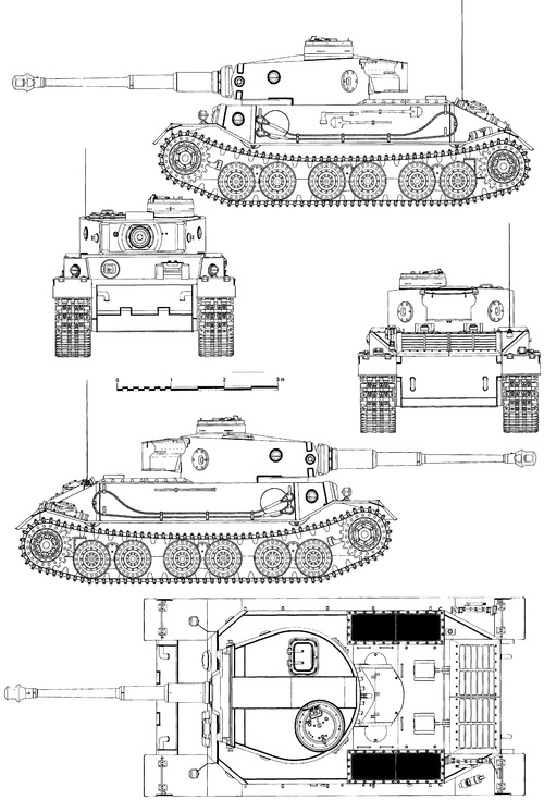 VK.45.01(P) Panzerbefehlswagen VI (P) Tiger (1943)