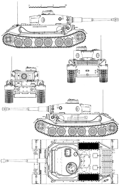 VK.45.01(P) Panzerbefehlswagen VI (P) Tiger (1944)