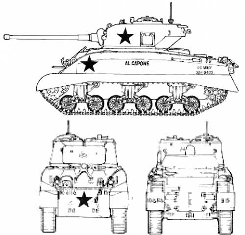 M4A1 Sherman 75mm