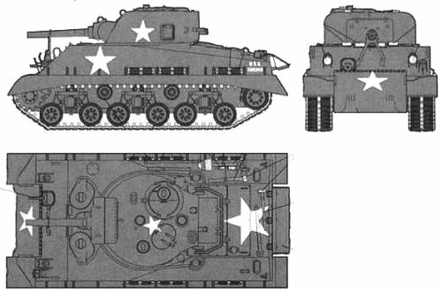 M4A2 (105) HVVS Sherman