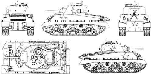 M4A2 (105) HVVS Sherman