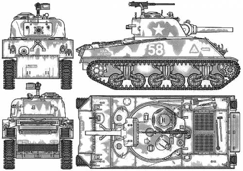 M4A3 Sherman 105mm Howitzwr