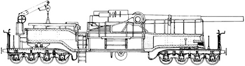 20.3cm K(E) Railway Gun