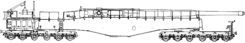 28cm K5(E) Leopold Railroad Gun