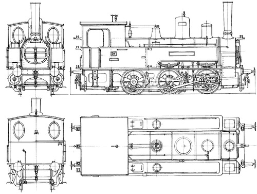 Bayerische DV BR 89 8101 (1877)