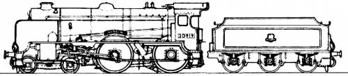 BR 4-4-0 Locomotive 'Schools' Class