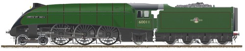 BR A4 Class No 60011 Empire of India
