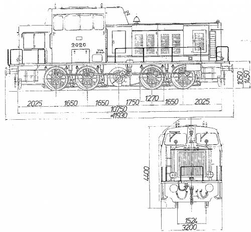 Finnish diesel locomotive Dv16