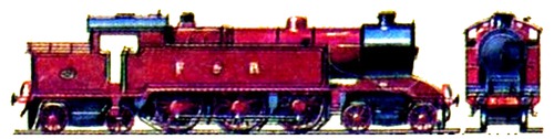 FR Rutherford 115 Class N1 4-6-4 1921