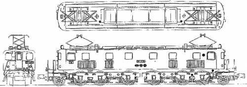 JNR EF10-24 (Electric Locomotive)-2