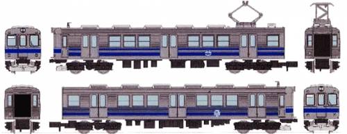 Konan Railway Series 6000 Blue Line