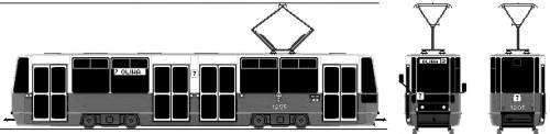 Konstal 105N Tramway (2003)