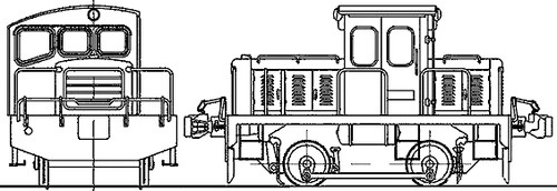 Kurihara Electric Railway DB101 Diesel Locomotive