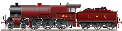 LMS Class 5P 4-6-0 No 10423