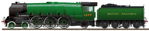 LNER Class A2 No E527 Sun Chariot
