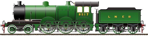LNER Class B12 - No 8517