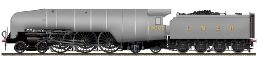 LNER Class W1 No 10000