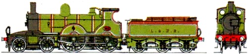 LSWR Class T3 4-4-0 1893