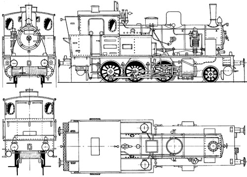 Mecklenburg T4 BR 91 (1901)
