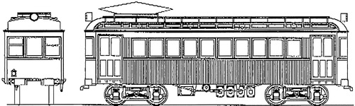 Meguro Kamata Railway Type DEHA1