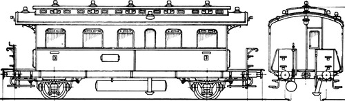 Nebanbahn Personenwagen