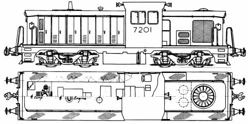 NSW Department Of Railways 72 Class Diesel Hydraulic