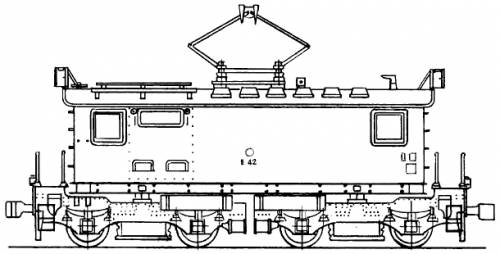 Seibu Railway Type E42 Electric Locomotive
