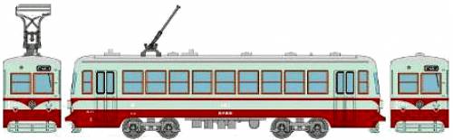 Tobu Nikko Series 100 Tram Car