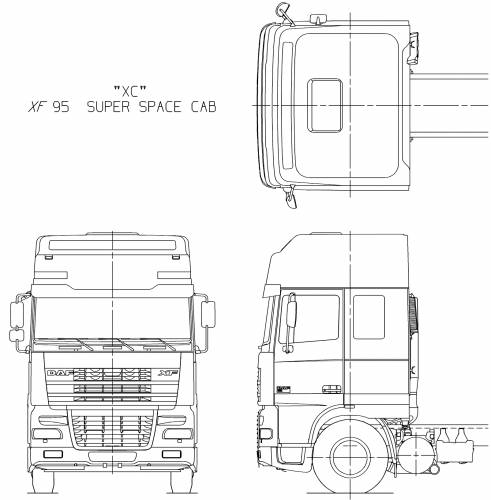 DAF XF Super Space Cab 530
