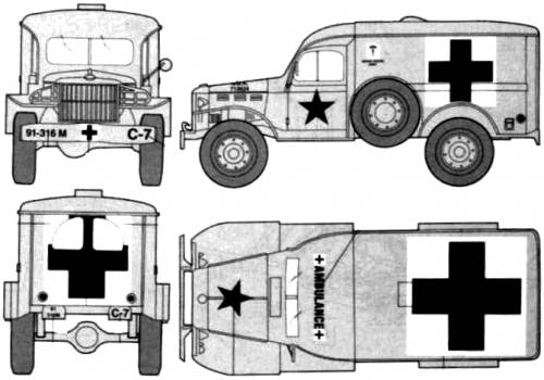 Dodge WC54 Ambulance