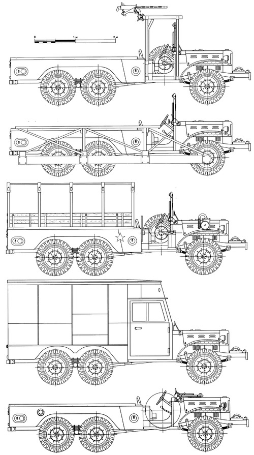Dodge WC-63 1.5-ton 6x6 T223