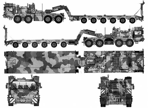 Faun SLT-56 Tank Transporter