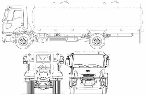 Ford BR Cargo 1723 Tanker (2013)