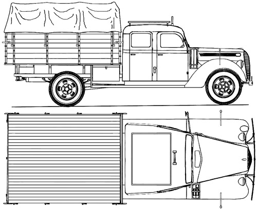 Ford D G917T Double Cabin