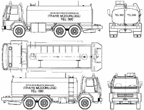 Ford E Cargo 2114 Fire Truck