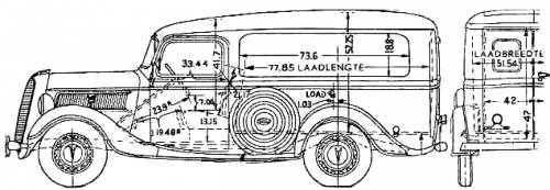 Ford Panel Van (1937)
