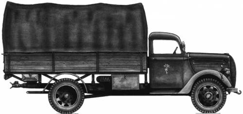 Ford V3000 G918 4x2 (1939)