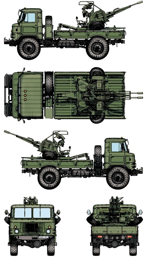 GAZ-66 + ZU-23-2