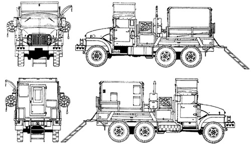 GMC Canada M135 2.5ton 6x6a