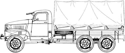 GMC CCKW-353 A1 2.5 ton 6x6