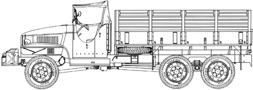 GMC CCKW-353 B2 2.5 ton 6x6
