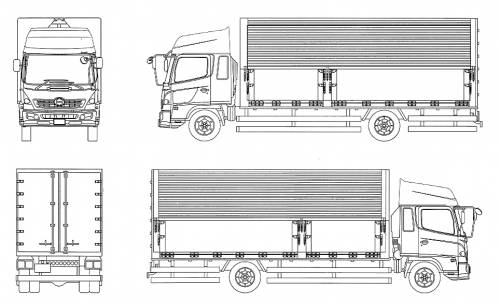 Hino Ranger Pro Wing High Roof