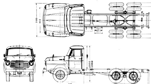 Isuzu TWD 80 6x2 Truck (1963)