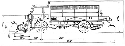 Jelcz P325 Sand Truck (1995)