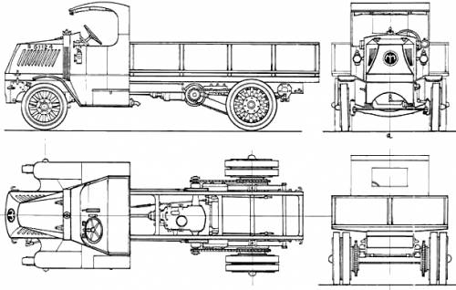 Mack AC 5ton Truck (1918)