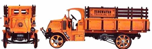 Mack Bulldog Stake Truck (1926)